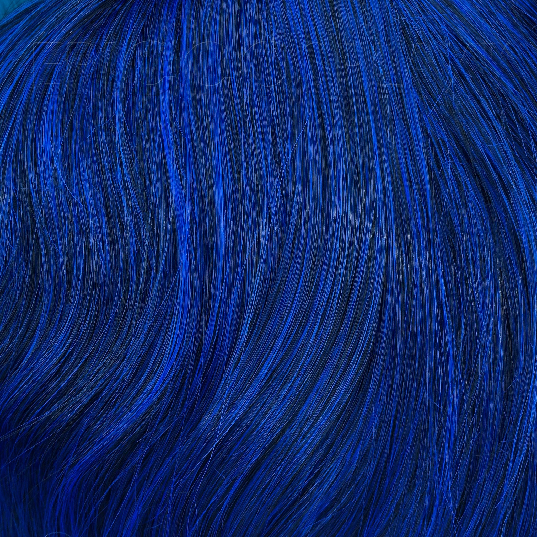 15" Weft Extension - Blue Black Fusion