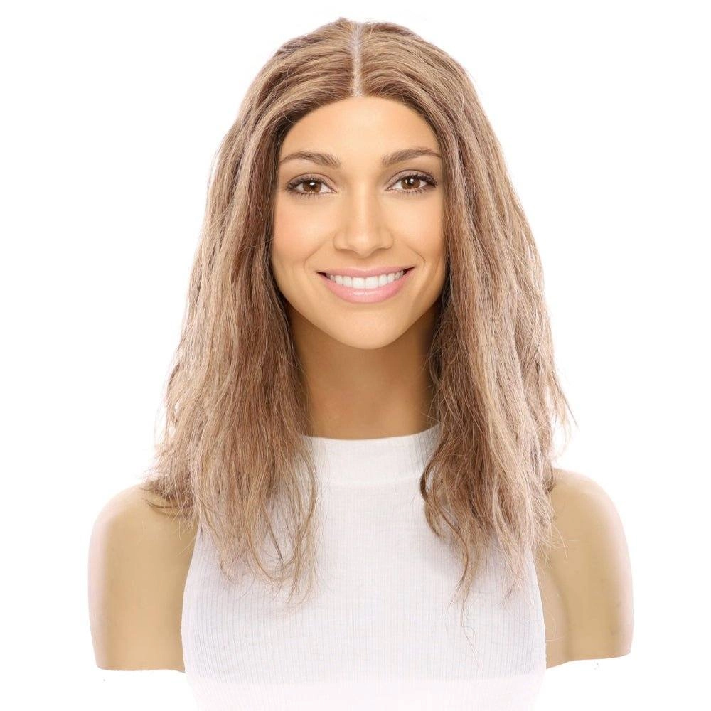 16" Divine Lace Top Wig Light Brown Babylight Wavy