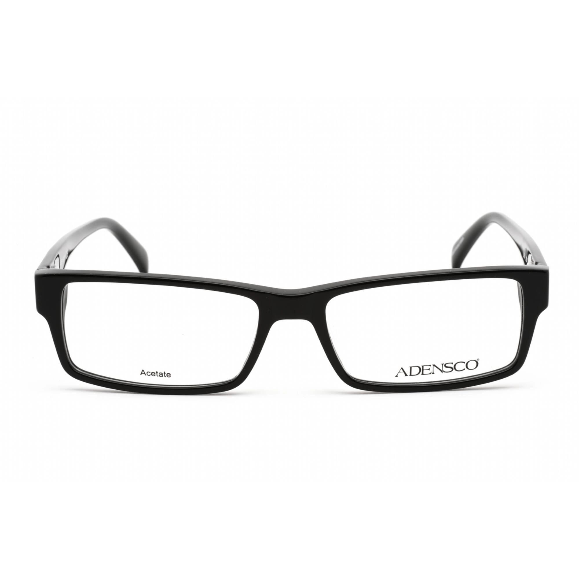 Adensco Men's Eyeglasses - Full Rim Black Rectangular Frame, 54 mm | Levi 0JDY 00
