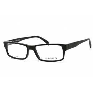 Adensco Men's Eyeglasses - Full Rim Black Rectangular Frame, 54 mm | Levi 0JDY 00