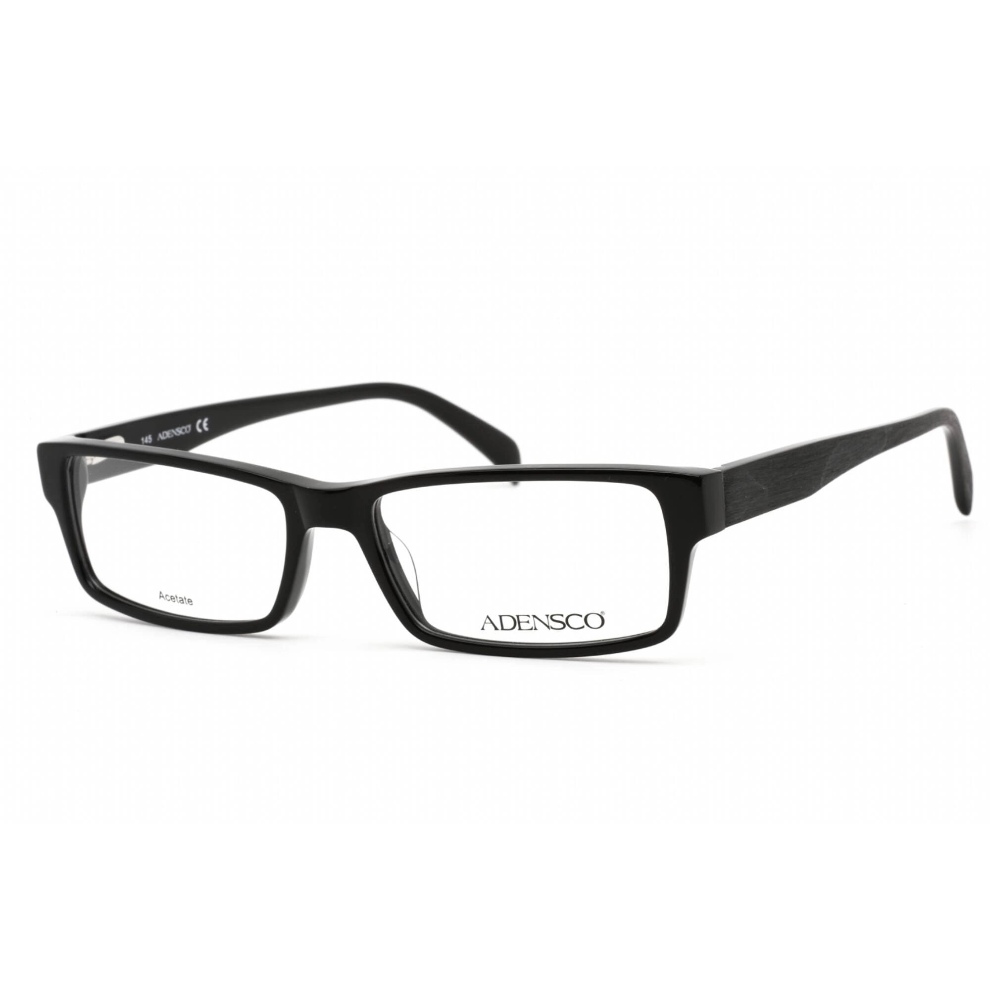 Adensco Men's Eyeglasses - Full Rim Black Rectangular Frame, 54 mm | Levi 0JDY 00