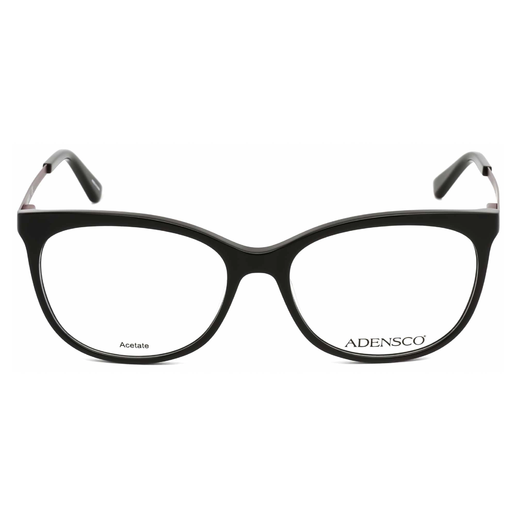 Adensco Women's Eyeglasses - Black Acetate/Metal Full Rim Frame | AD 223 0807 00