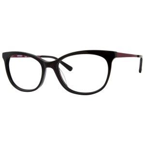 Adensco Women's Eyeglasses - Black Acetate/Metal Full Rim Frame | AD 223 0807 00