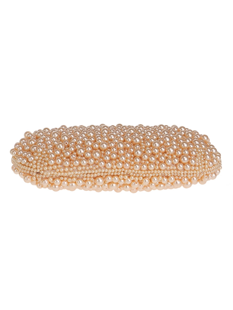 All Over Pearl Pouch Clutch Wedding Evening Bag