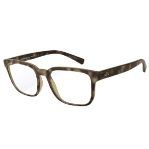 Armani Exchange Men's Eyeglasses - Demo Lens Square Plastic Frame | 0AX3071F 8029