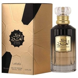 Awraq Al Oud by Lattafa perfume for unisex EDP 3.3 / 3.4 oz New in Box