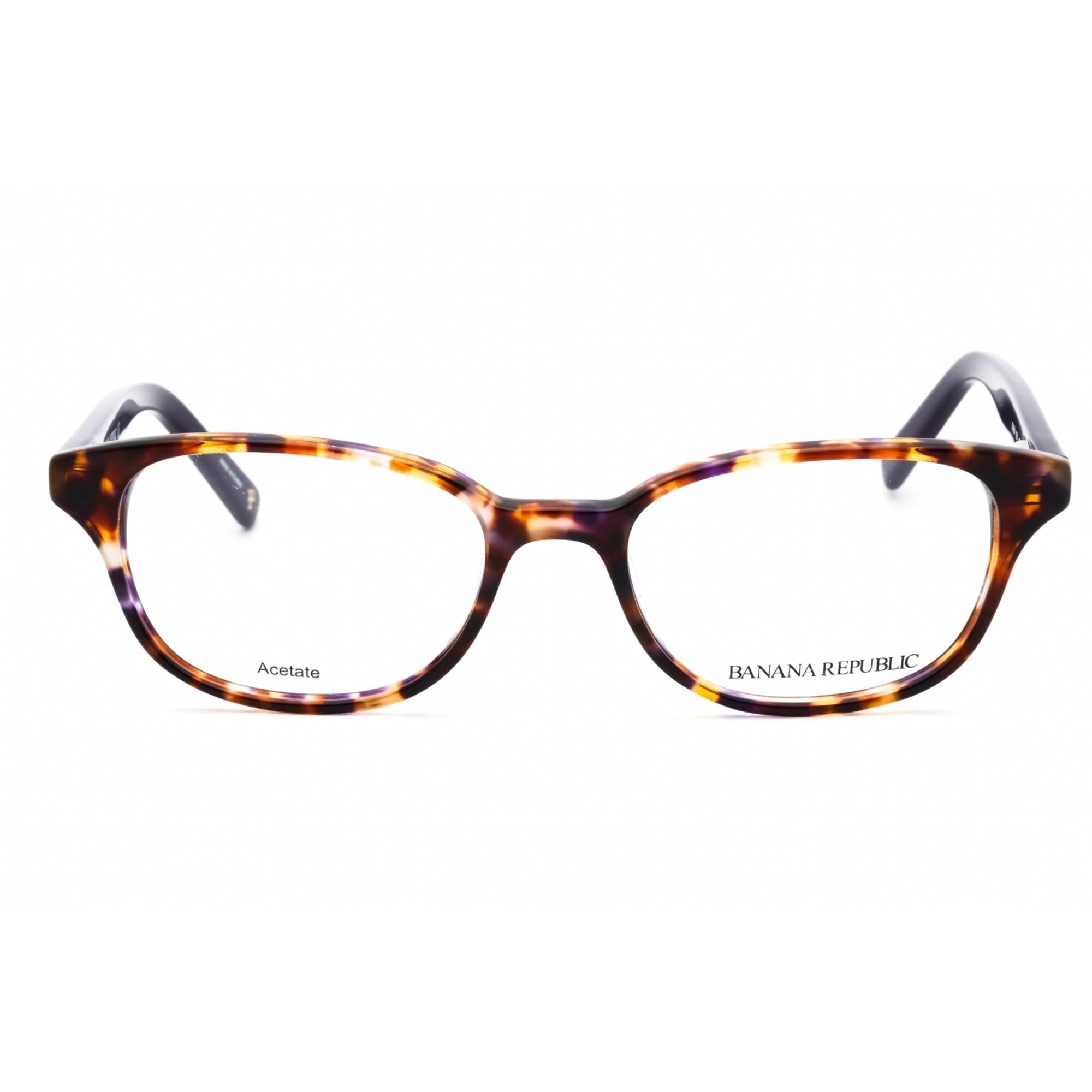Banana Republic Women's Eyeglasses - Brown Violet Square Shape Frame | Coleen 0DEX 00