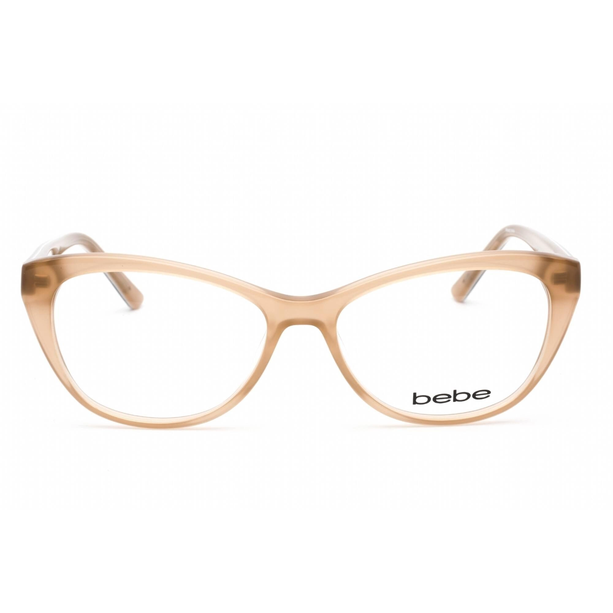 Bebe Women's Eyeglasses - Topaz Rectangular Shape Plastic Frame Clear Lens | BB5156 200