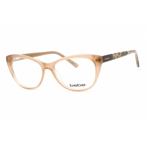 Bebe Women's Eyeglasses - Topaz Rectangular Shape Plastic Frame Clear Lens | BB5156 200