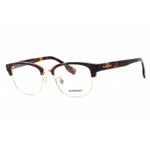 Burberry Men's Eyeglasses - Light Havana Plastic Full Rim Pilot Frame | 0BE2351D 3316