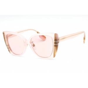 Burberry Women's Sunglasses - Cat Eye Acetate Frame Light Pink Lens | 0BE4393F 4052/5
