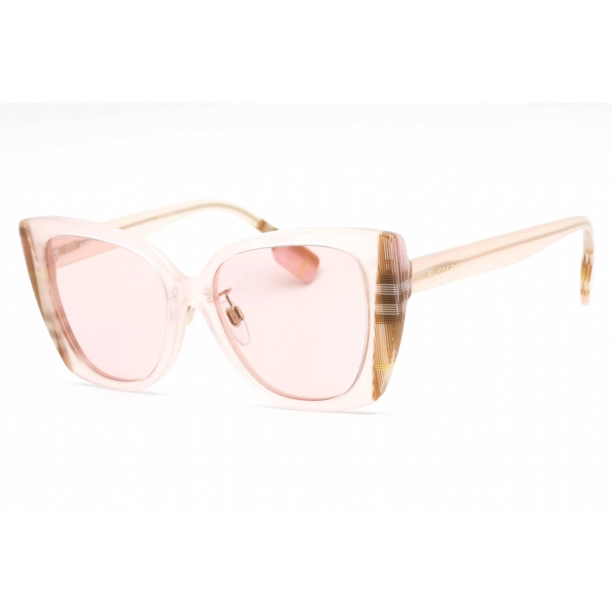 Burberry Women's Sunglasses - Cat Eye Acetate Frame Light Pink Lens | 0BE4393F 4052/5