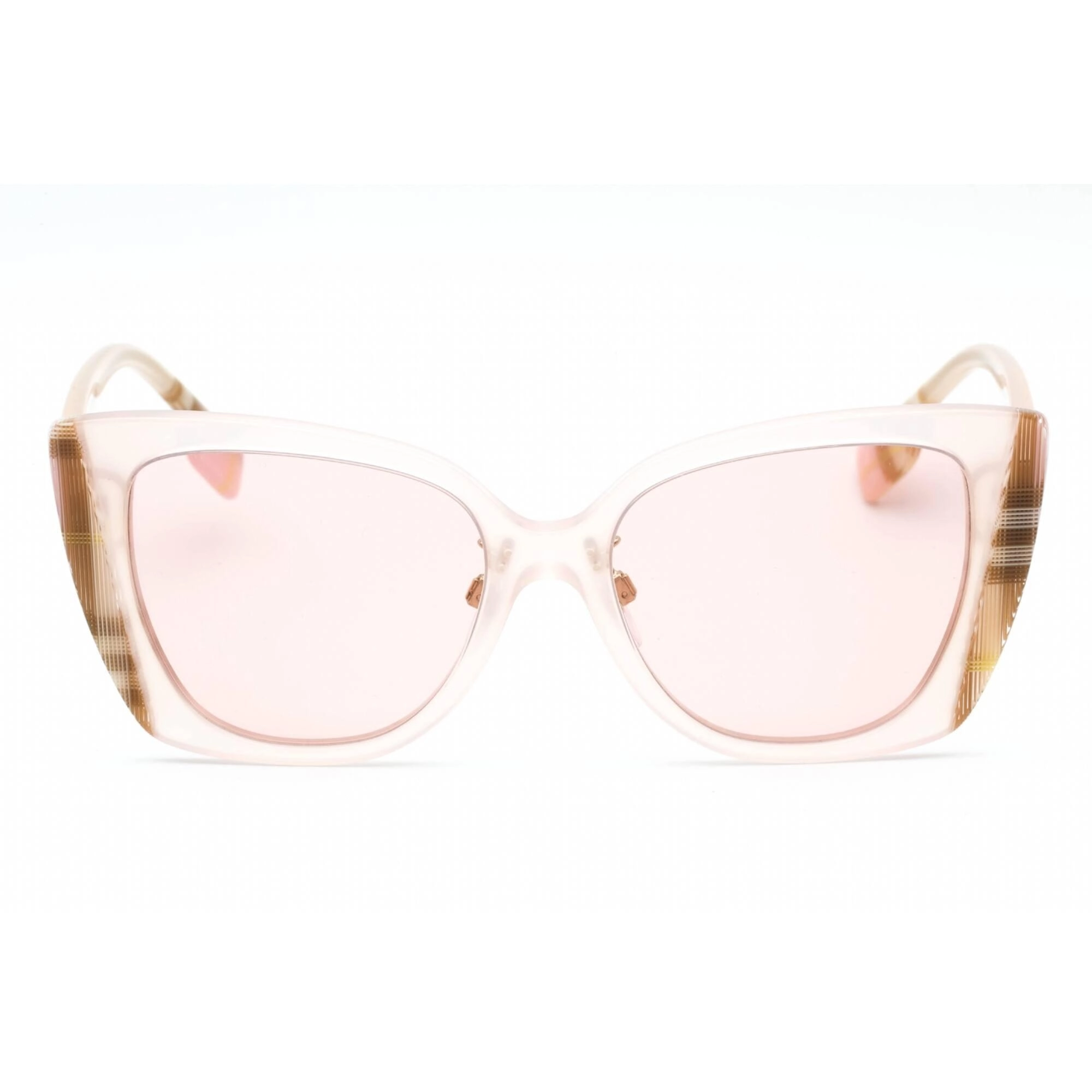 Burberry Women's Sunglasses - Cat Eye Acetate Frame Light Pink Lens | 0BE4393F 4052/5