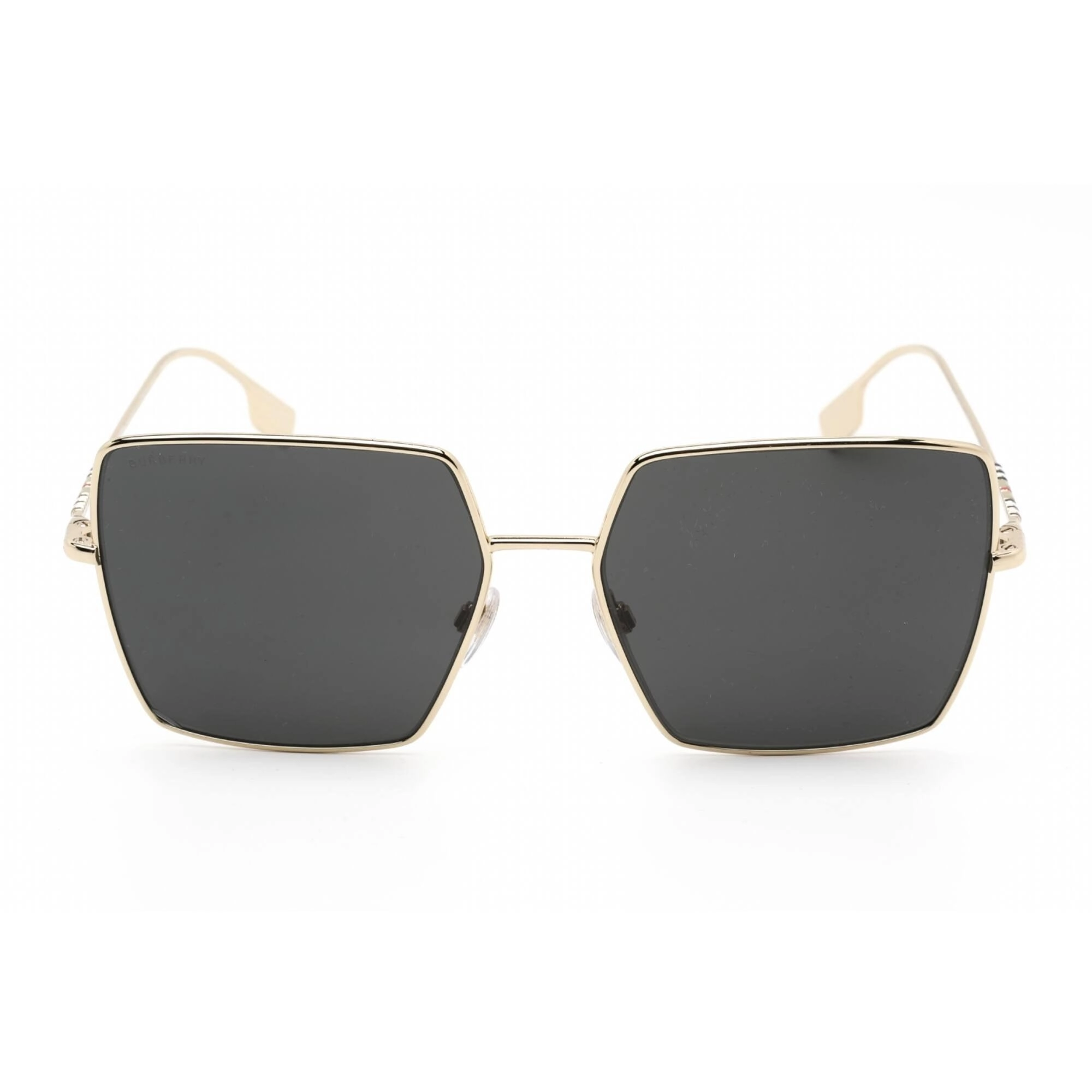 Burberry Women's Sunglasses - Light Gold Metal Frame Dark Grey Lens | 0BE3133 110987