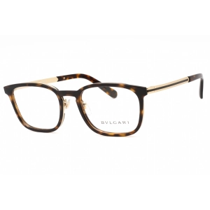 Bvlgari Men's Eyeglasses - Havana Metal & Plastic Rectangular Frame | 0BV1117 2022
