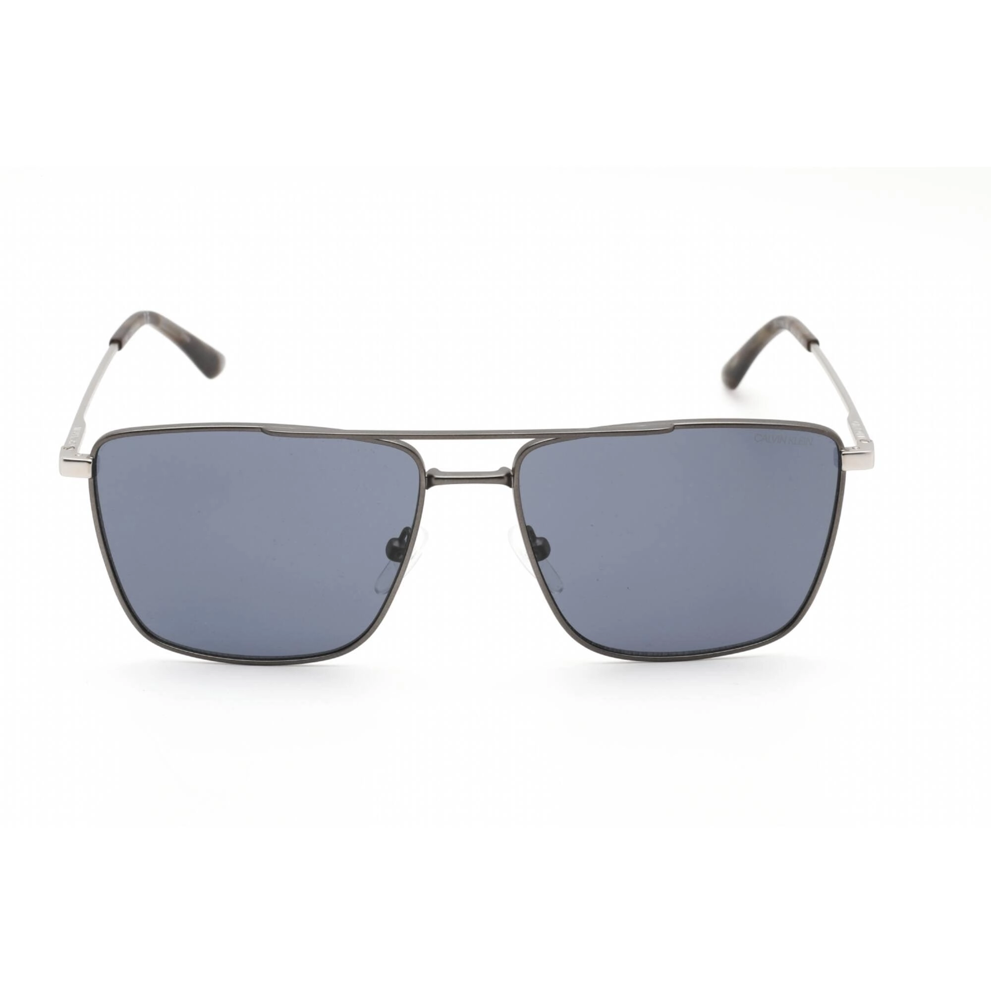 Calvin Klein Men's Sunglasses - Full Rim Gunmetal Metal Aviator Frame | CK21116S 008