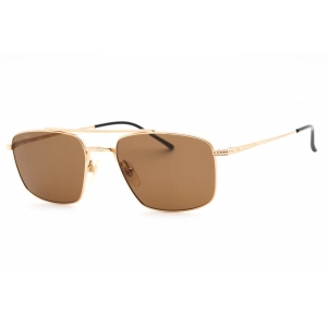 Calvin Klein Men's Sunglasses - Gold Aviator Metal Frame Brown Lens | CK22111TS 717