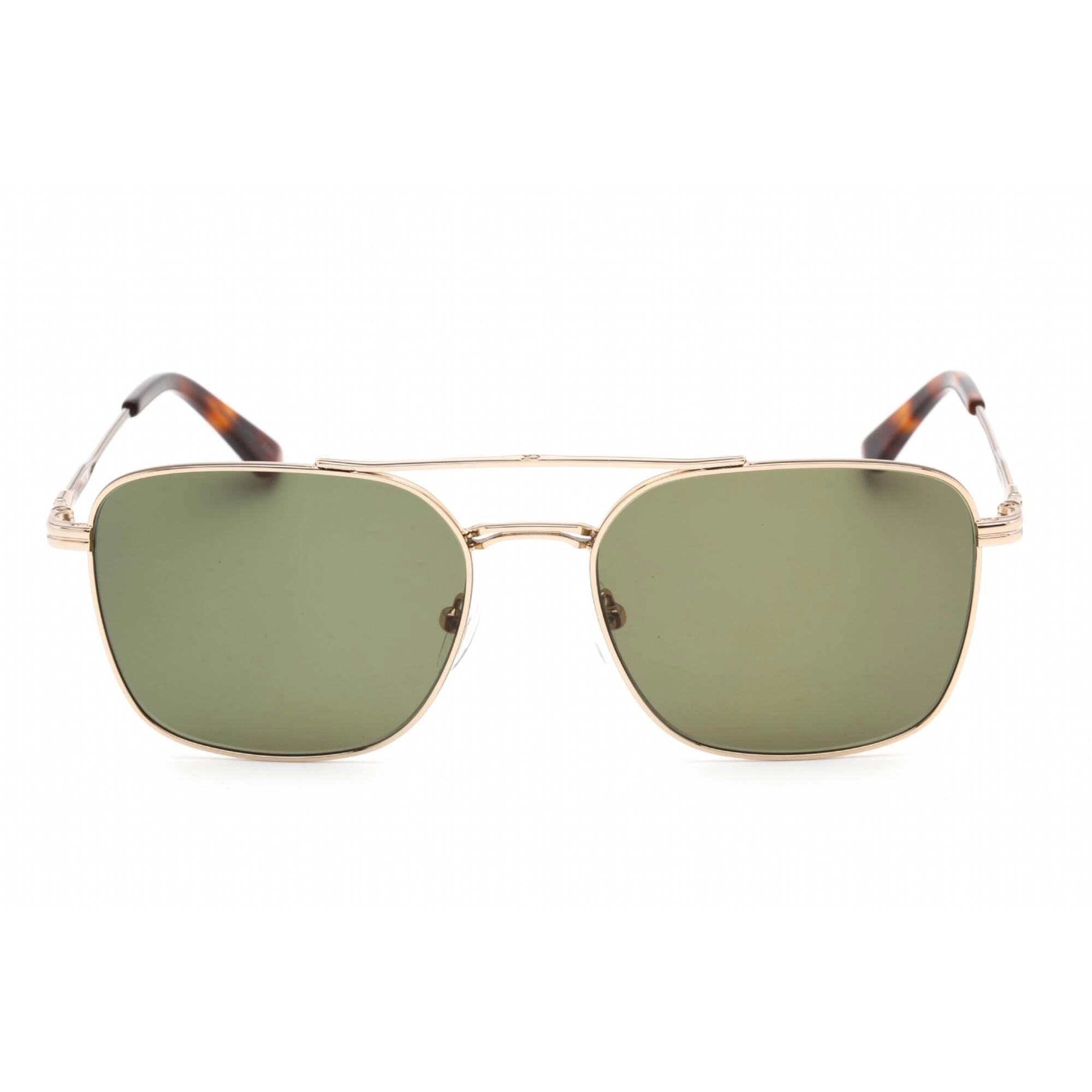 Calvin Klein Men's Sunglasses - Gold/Havana Metal Square Shape Frame | CK22115S 718