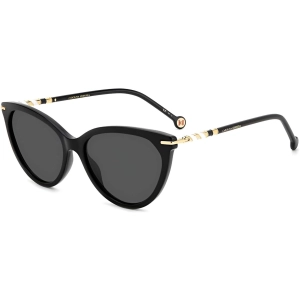 Carolina Herrera Women's Sunglasses - Black Acetate Cat Eye Frame | HER 0093/S 807