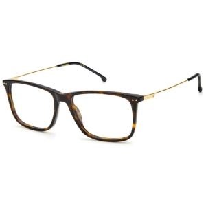 Carrera Unisex Eyeglasses - Havana Plastic Full Rim Square Shape Frame | 2025T 0086