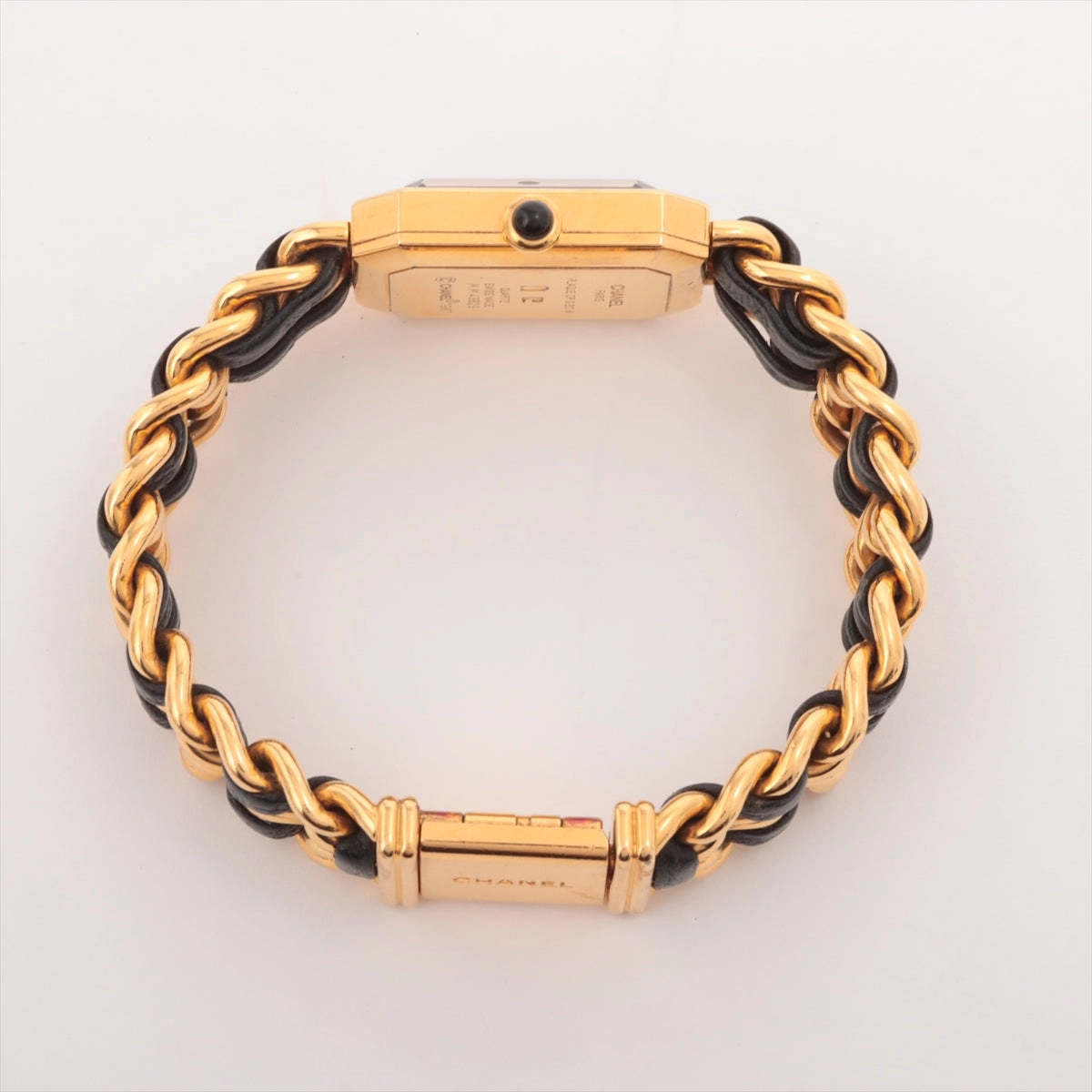 Chanel Premier M Black Gold Watch