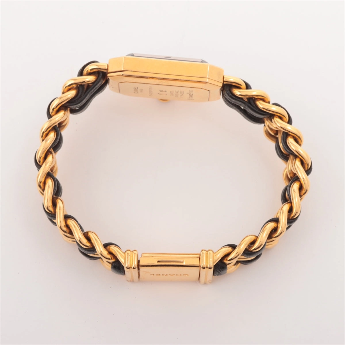 Chanel Premier M Black Gold Watch