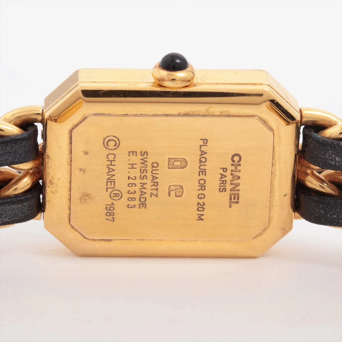 Chanel Premier XL Black Gold Watch
