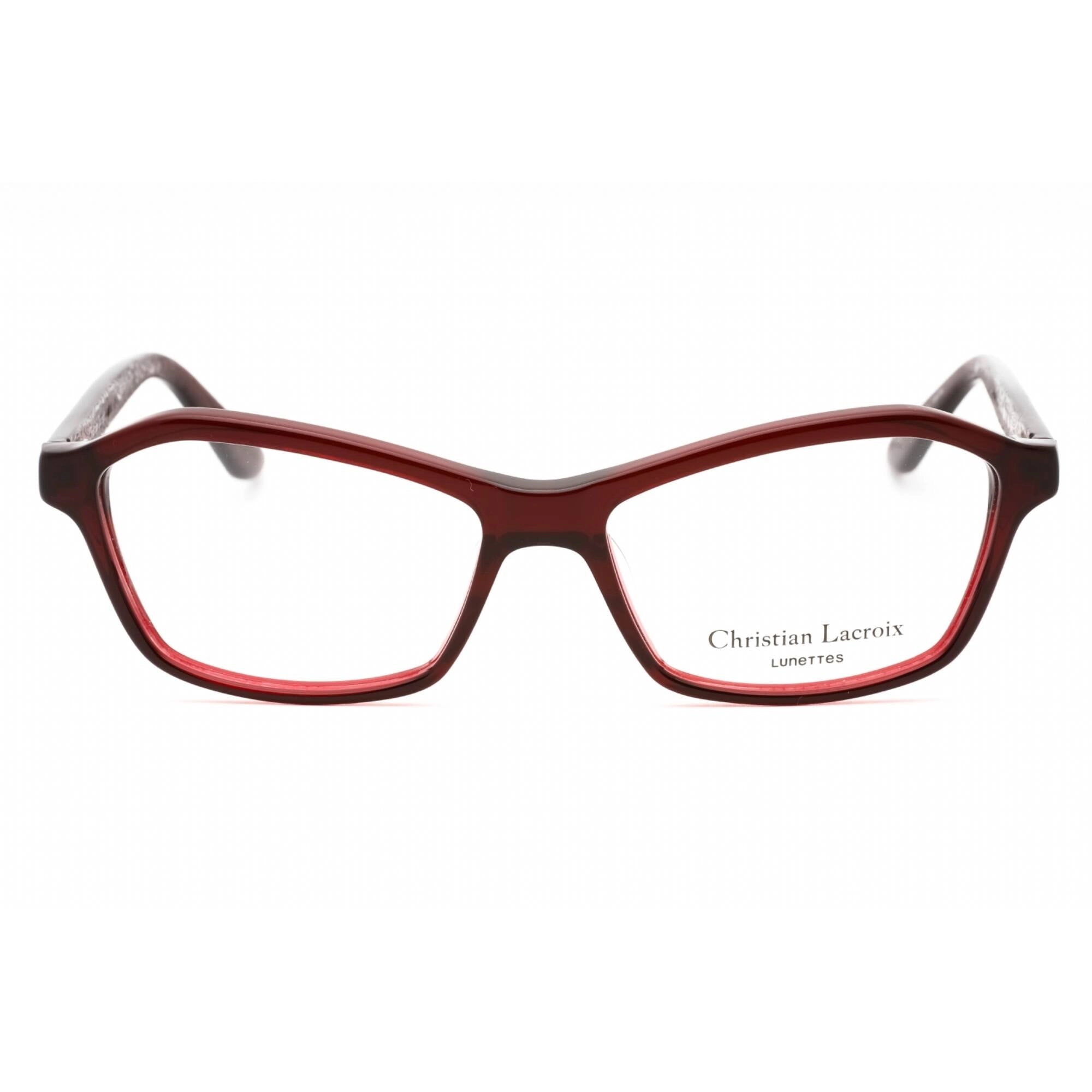 Christian Lacroix Women's Eyeglasses - Granate Plastic Cat Eye Frame | CL1027 221