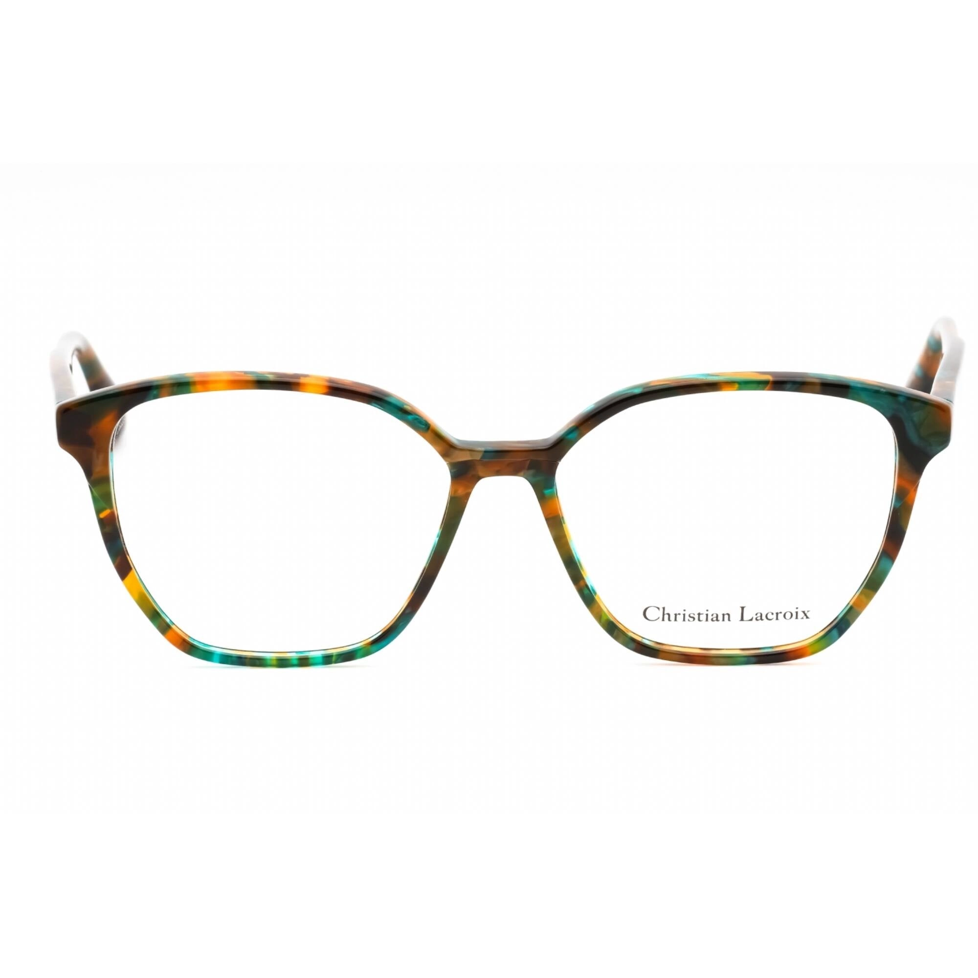 Christian Lacroix Women's Eyeglasses - Havana Plastic Cat Eye Frame | CL1123 351