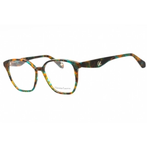 Christian Lacroix Women's Eyeglasses - Havana Plastic Cat Eye Frame | CL1123 351