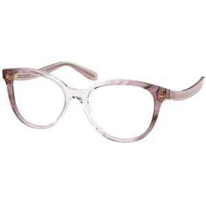 Coach Women's Eyeglasses - Transparent Pink Ombre Plastic Frame | COACH 0HC6177F 5656
