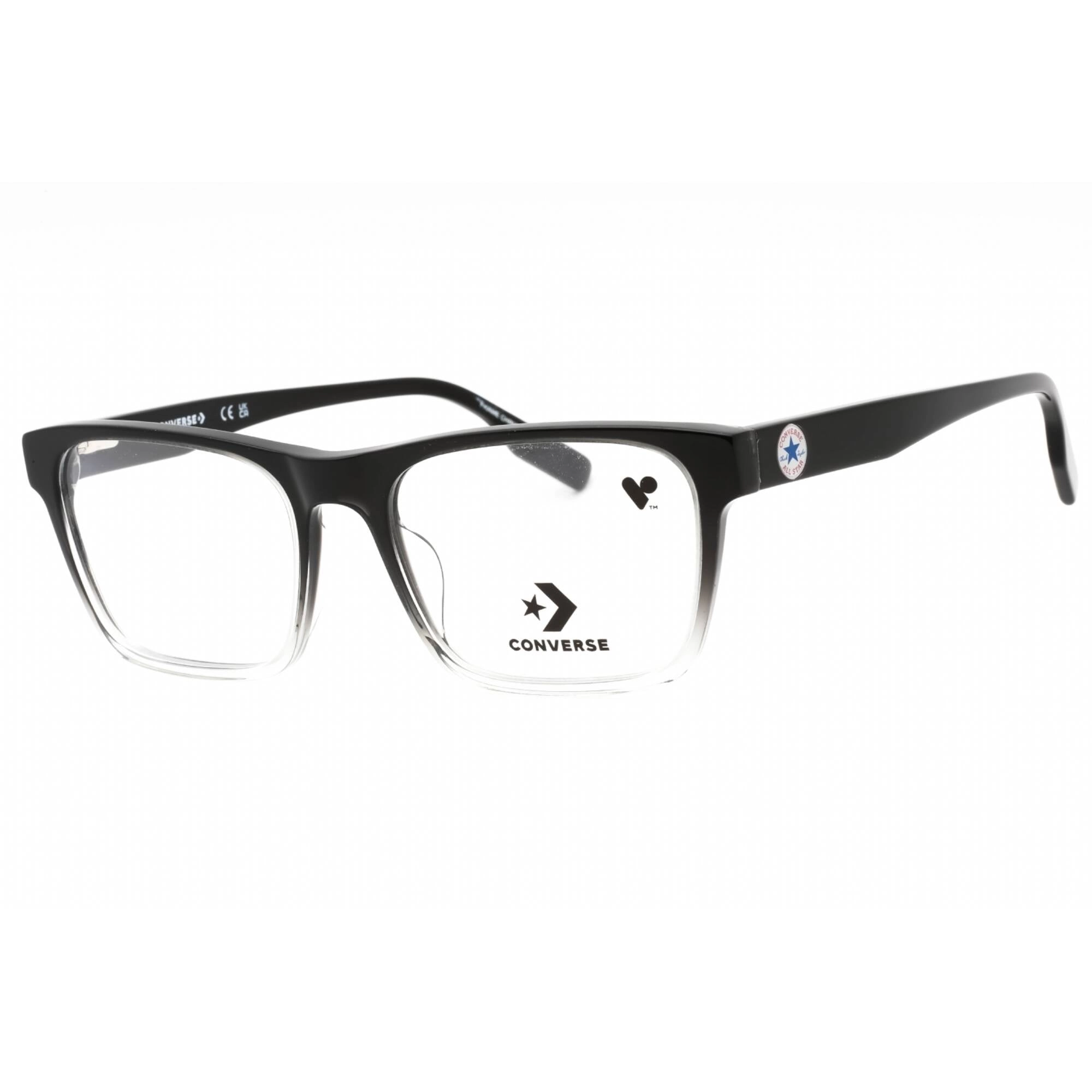 Converse Men's Eyeglasses - Crystal Smoke Gradient Plastic Square Frame | CV5000 051