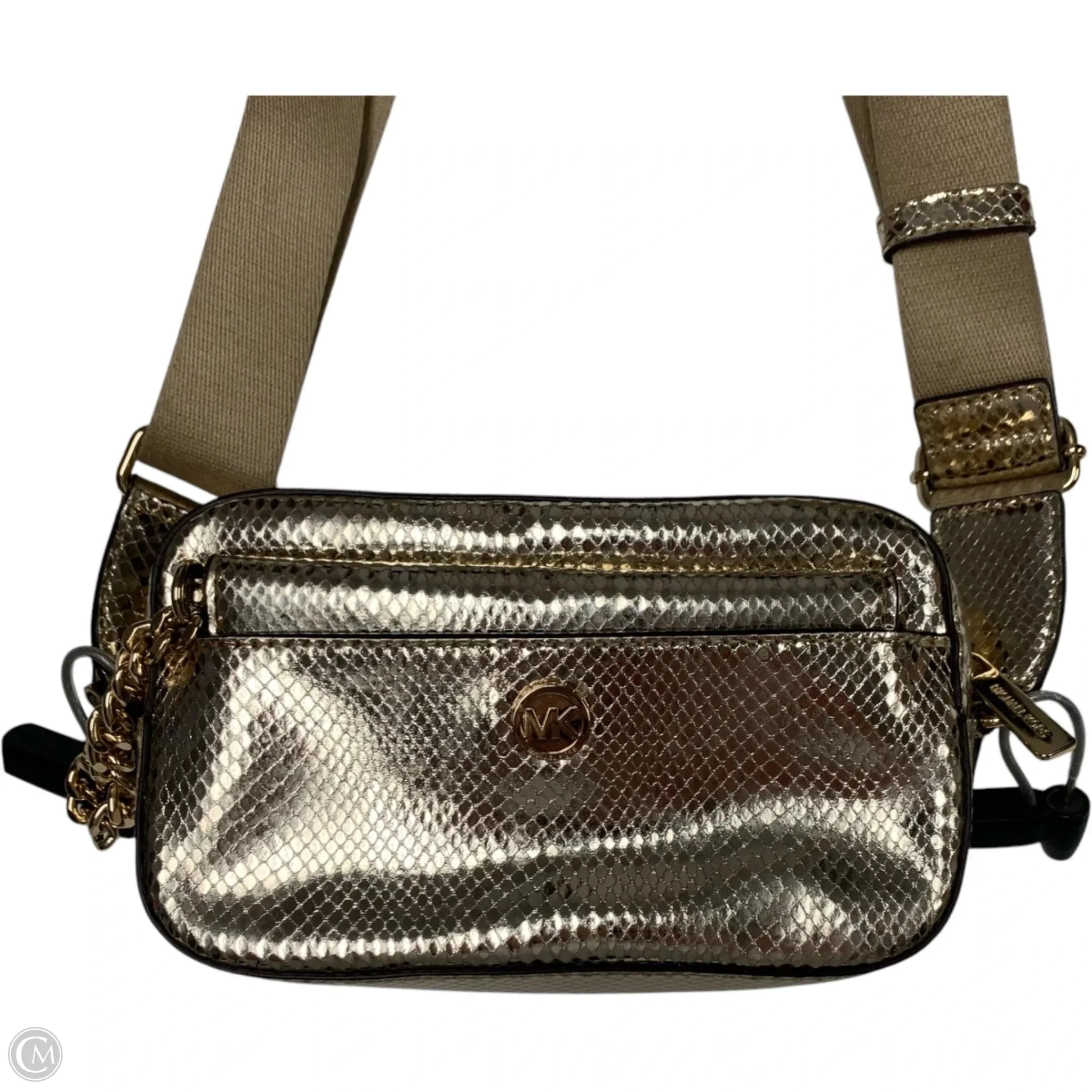 Crossbody Designer By Michael Kors, Size: Medium