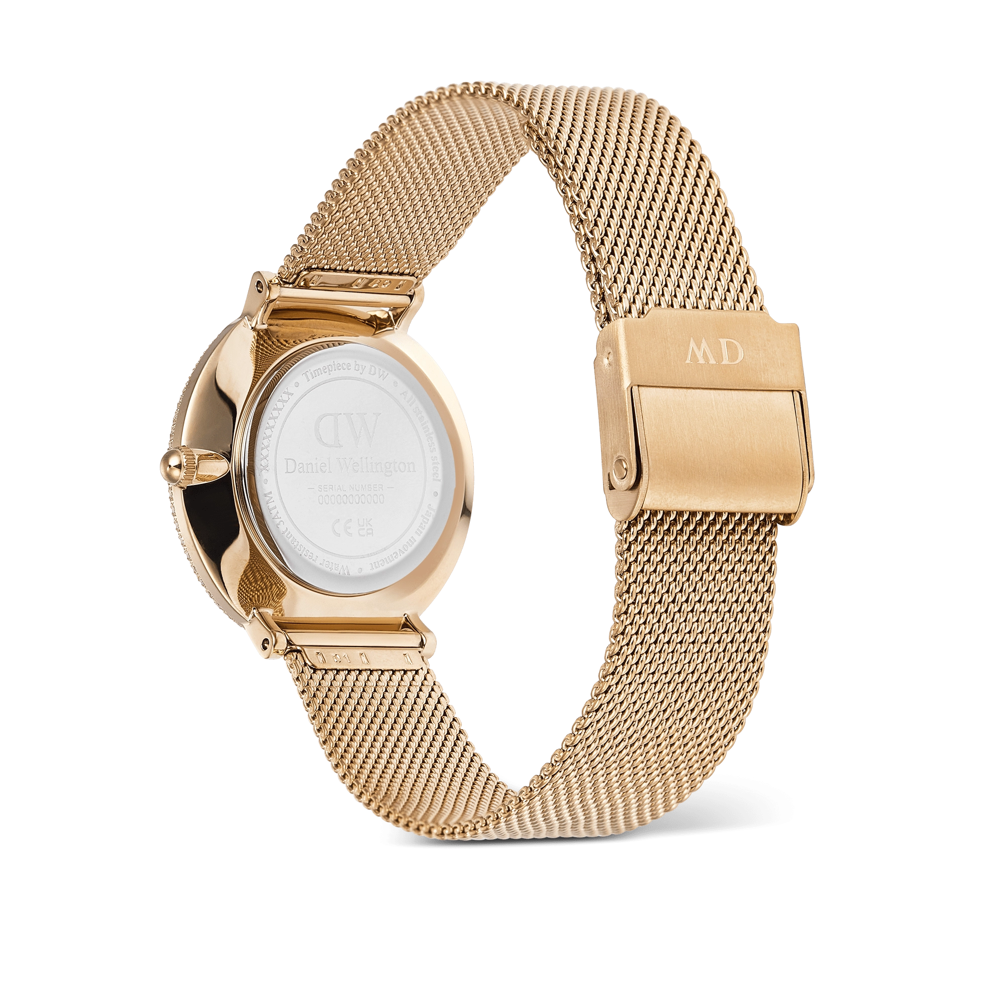 Crystalline Bezel Evergold Green