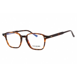 Cutler And Gross Unisex Eyeglasses - Havana Acetate Frame Clear Lens | CGOP136051 002