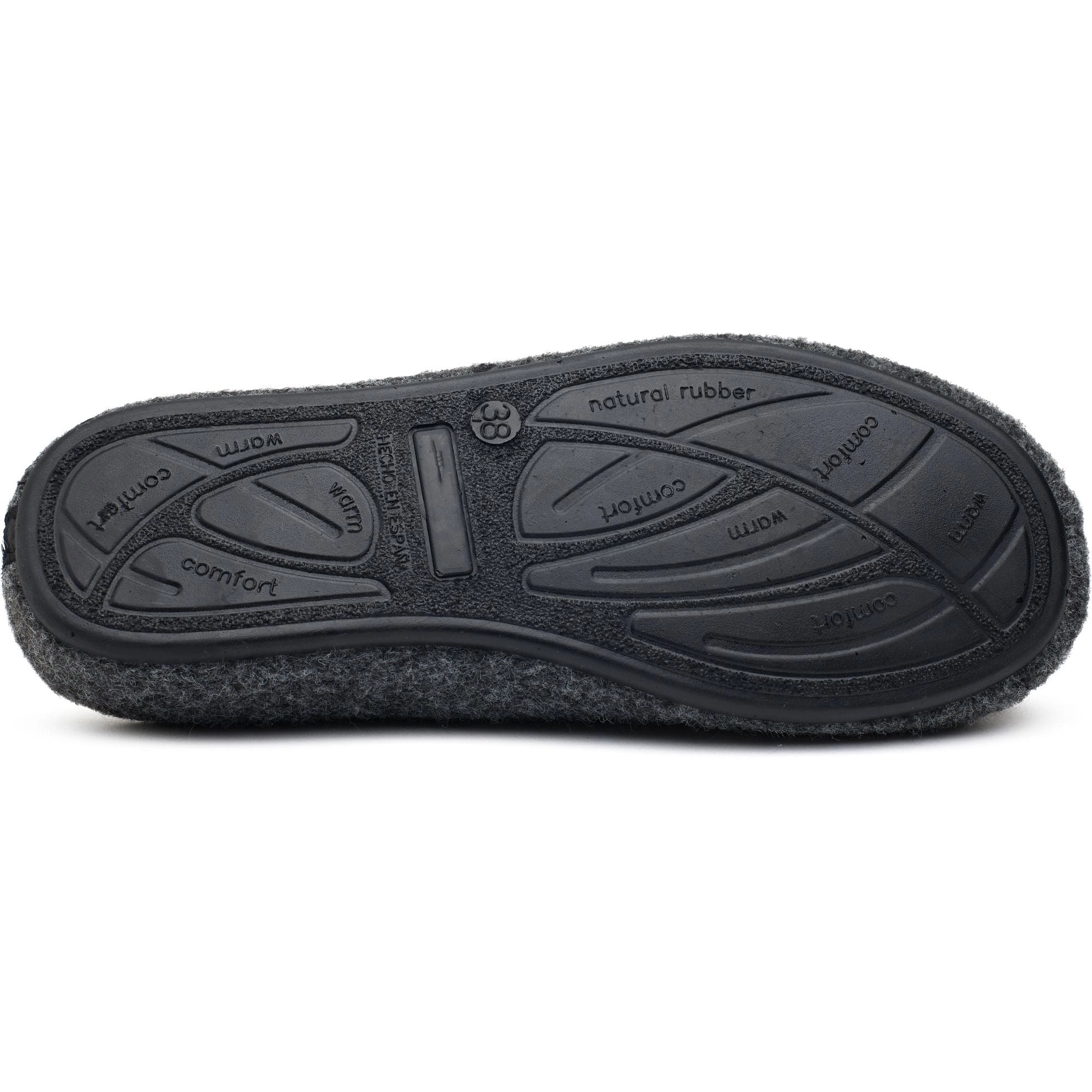 Date Women's Vegan Mule Slippers | Dark Grey