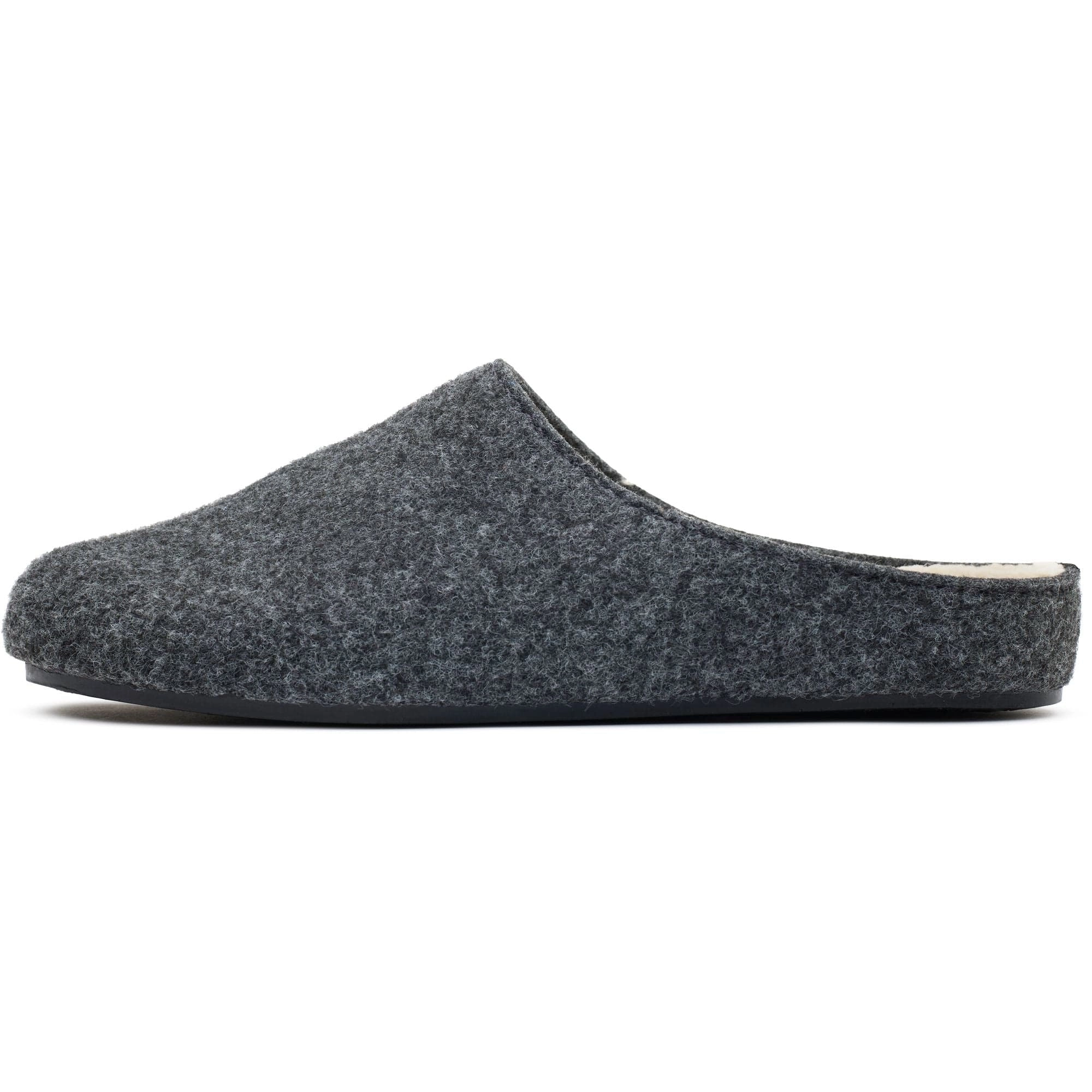 Date Women's Vegan Mule Slippers | Dark Grey