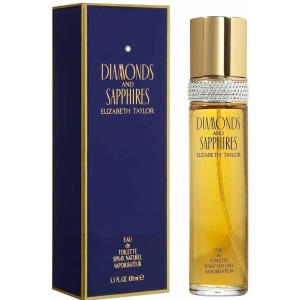 DIAMONDS AND SAPPHIRES by ELIZABETH TAYLOR 3.3 oz / 3.4 oz edt NEW in Box