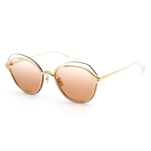 Dita Women's Sunglasses - Gold Butterfly Shaped Frame | NIGHTBIRD - TWO DTS519-03-Z