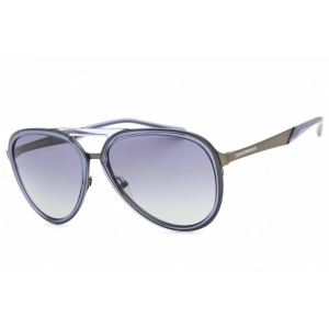 Emporio Armani Men's Sunglasses - Transparent Dark Blue Frame | 0EA2145 33584L