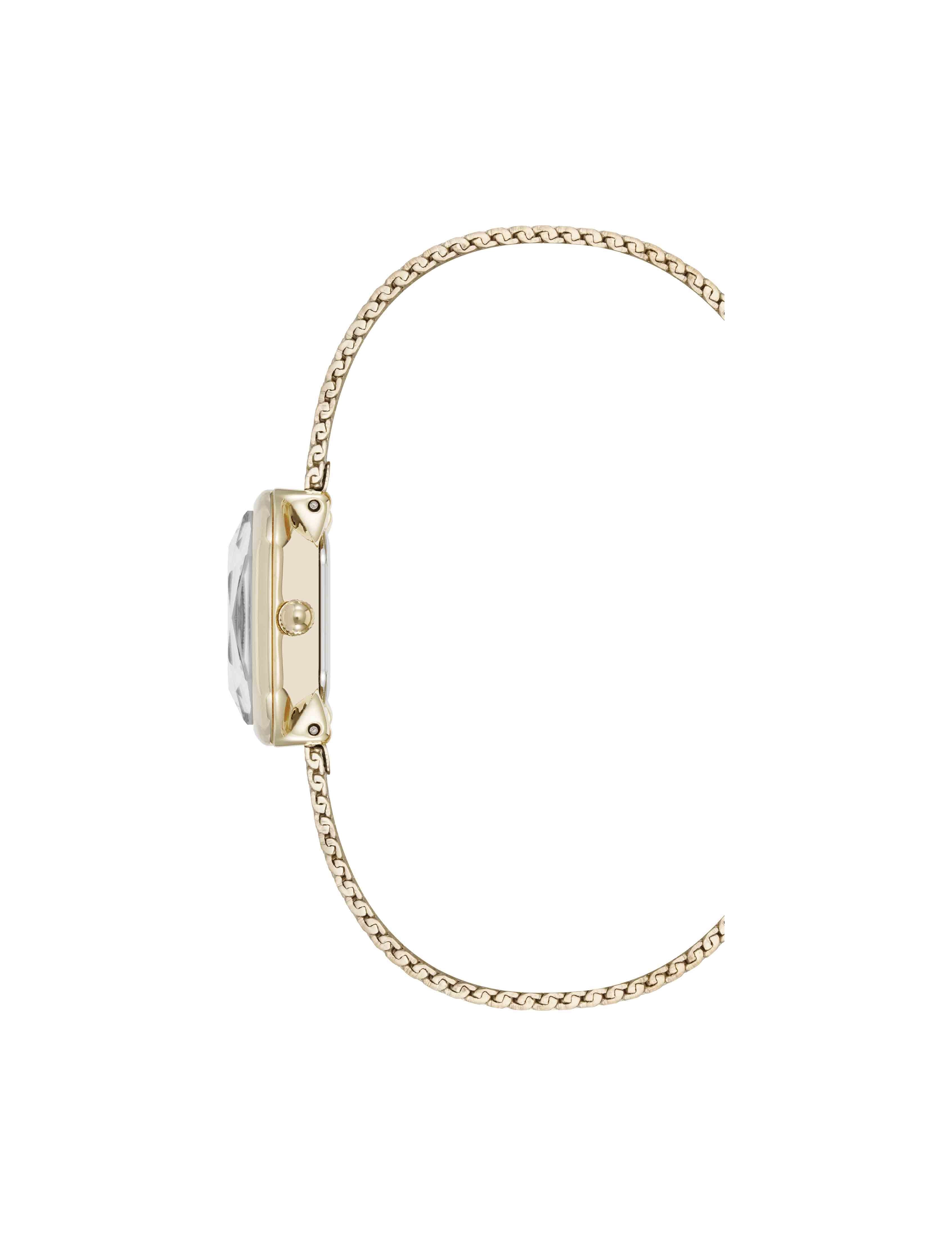Estate Octagonal Stainless Steel Mesh Watch
