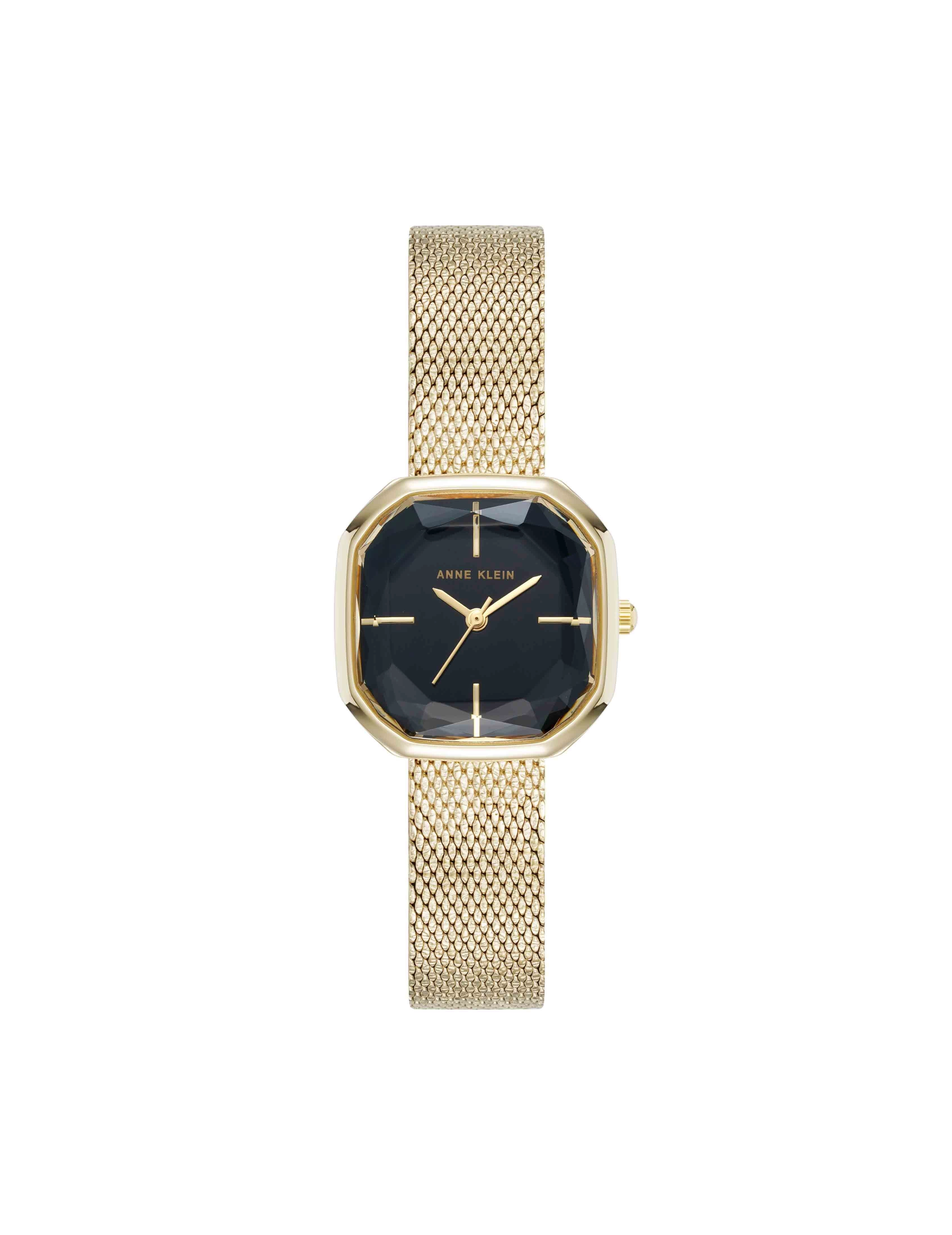 Estate Octagonal Stainless Steel Mesh Watch