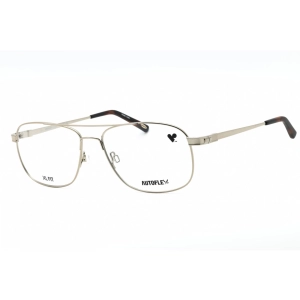 Flexon Men's Eyeglasses - Light Gold Metal Full Rim Frame | Autoflex Desperado 710