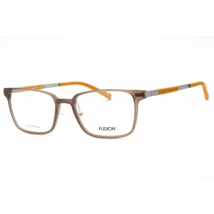 Flexon Men's Eyeglasses - Matte Taupe Crystal Acetate Rectangular | FLEXON EP8007 204