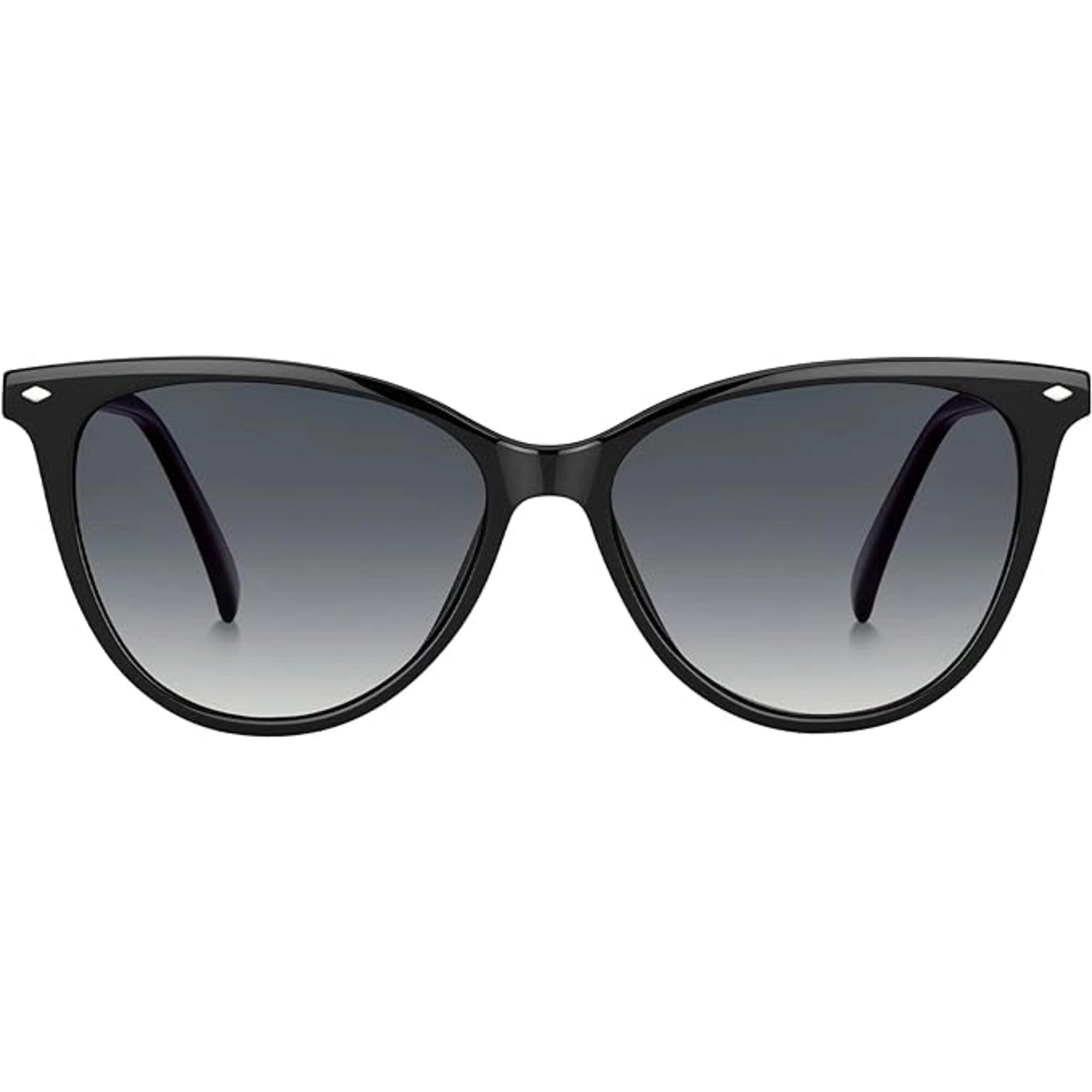 Fossil Unisex Sunglasses - Black Gold Plastic Cat Eye Frame | FOSSIL FOS 3083/S S