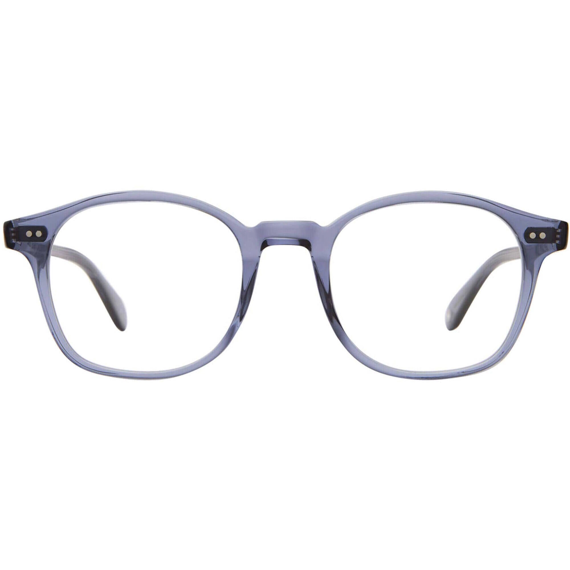 Garrett Leight Women's Eyeglasses - Pacific Blue Acetate Square Frame | RILEY PACB