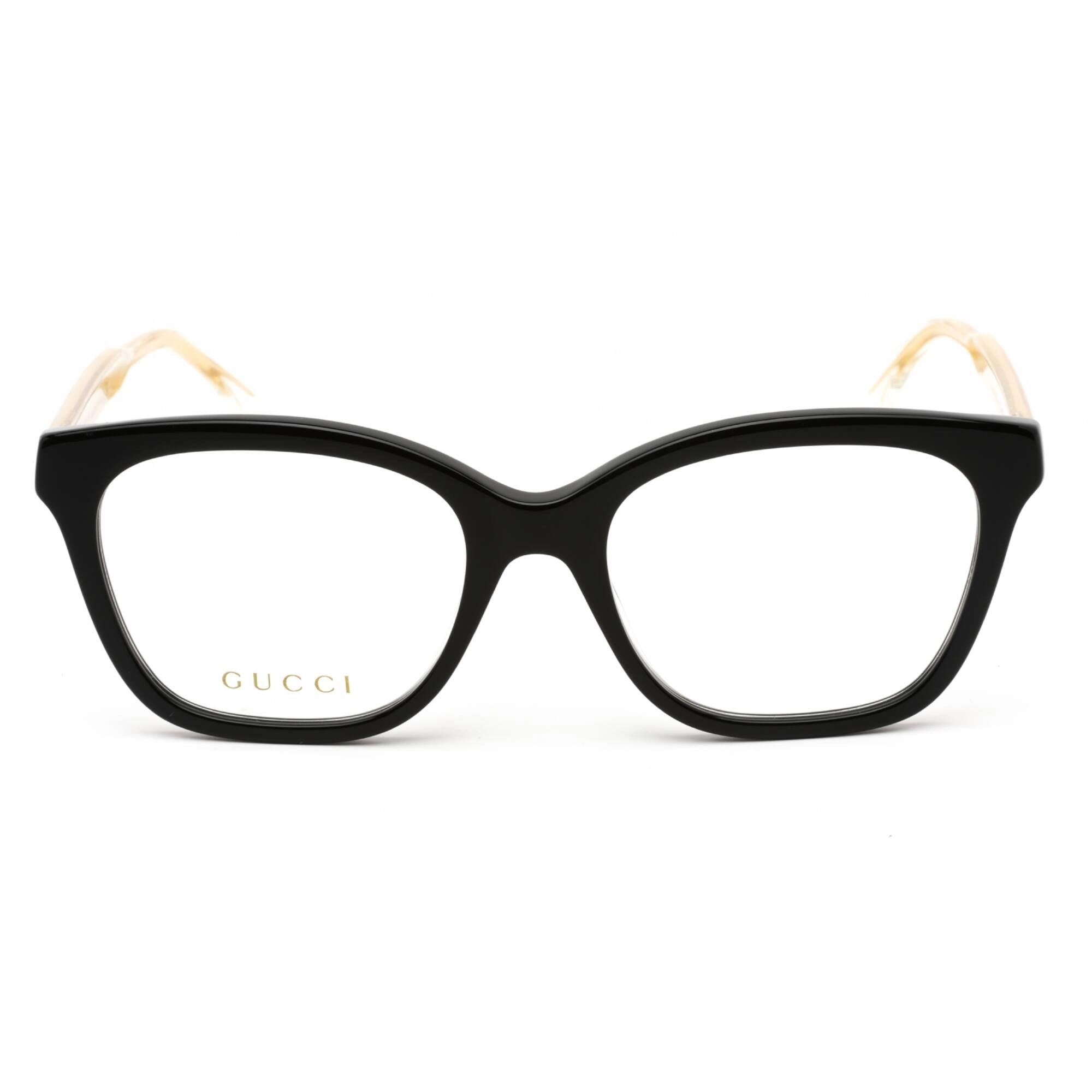 Gucci Women's Eyeglasses - Black Plastic Cat Eye Shape Full Rim Frame | GG0566ON 001