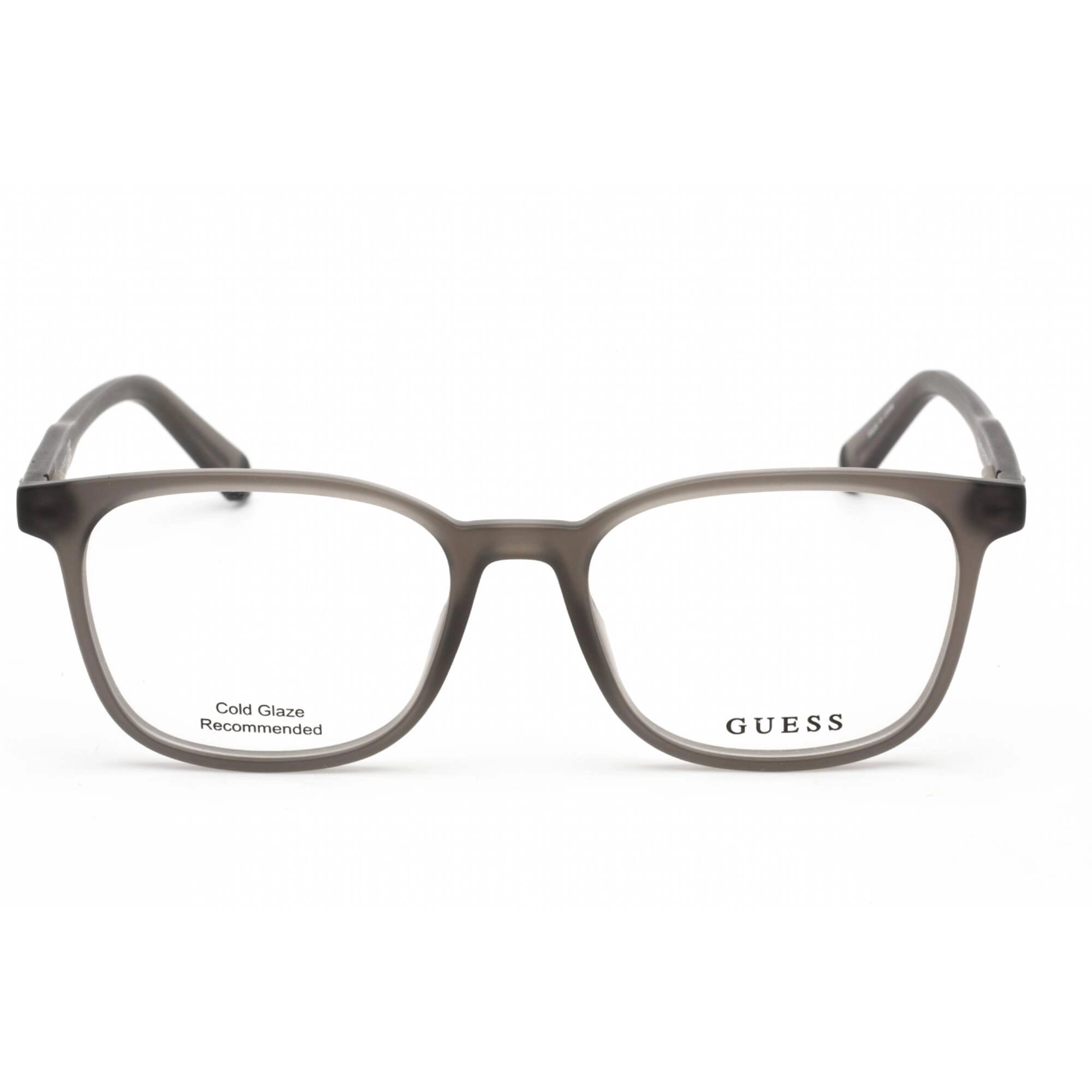 Guess Men's Eyeglasses - Clear Lens Grey/Other Plastic Square Shape Frame | GU1974 020