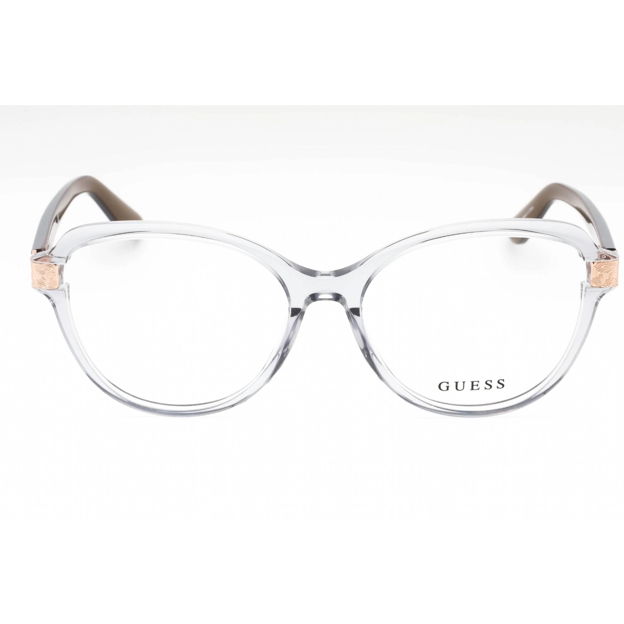 Guess Women's Eyeglasses - Grey/Other Cat Eye Full Rim Acetate Frame | GU2955 020