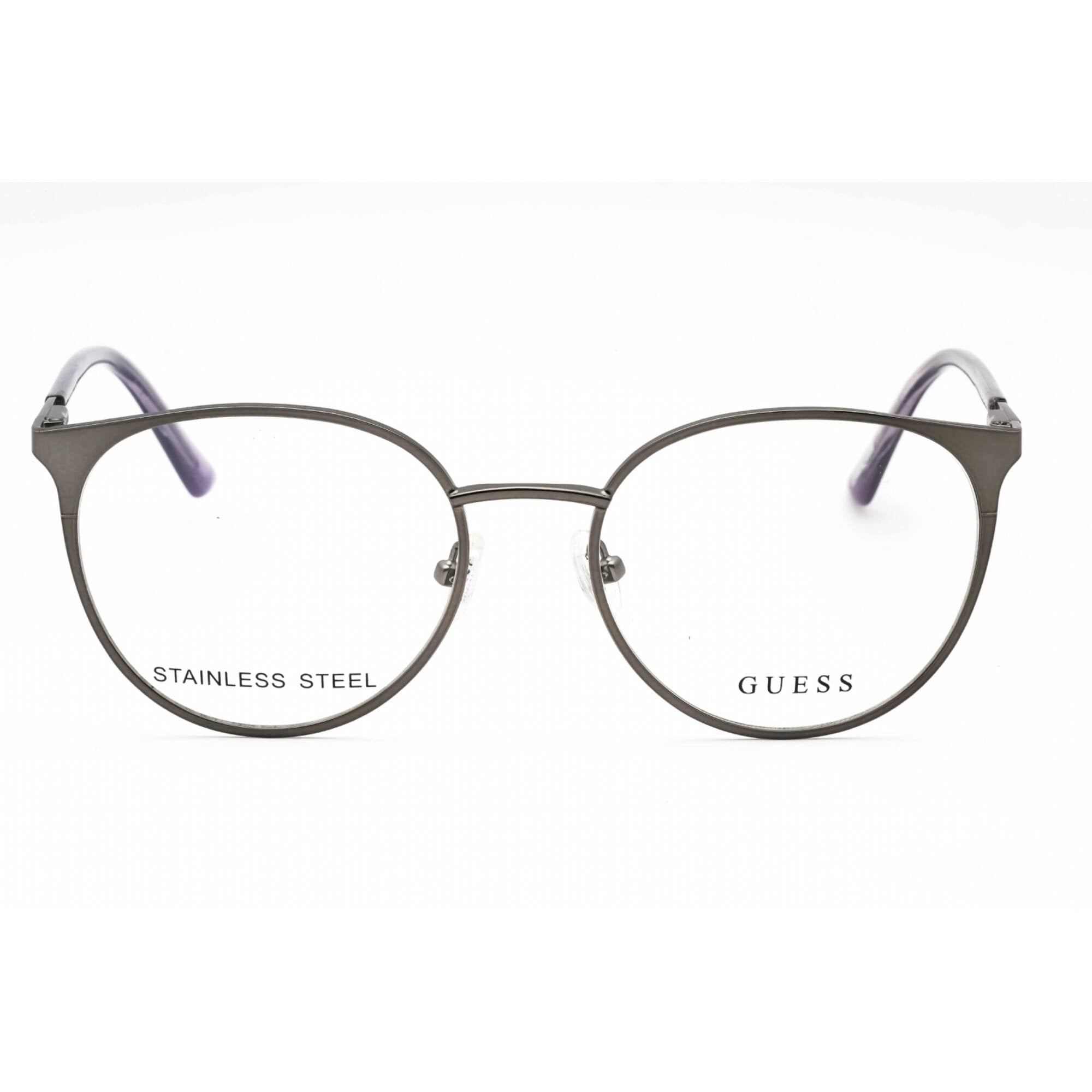 Guess Women's Eyeglasses - Matte Light Nickeltin Oval Metal Frame | GU2913 011
